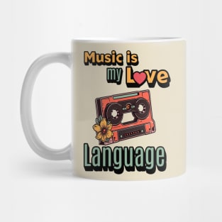 Music is My Love Laguage Mug